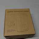 PZOTRUF Automatic Soap Dispenser, Touchless Dish Soap Dispenser 17oz/500ml with Infrared Sensor, 5 Adjustable Soap Dispensing Levels, Liquid Hand Dispenser for Bathroom Kitchen Sink (Silver)