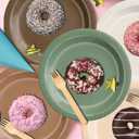 CMUSKO Woodland Baby Shower Decorations - 150pcs Brown Sage Green Forest Animal Theme Plates & Napkins Kit Serves 50- Safari Party Supplies for Birthday, Baby Shower Neutral