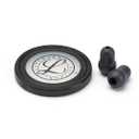 3M Littmann Stethoscope Spare Parts Kit  Black, Compatible with Master Cardiology, Includes Snap Tight Soft-Sealing Small Eartips, Tunable Diaphragm & Rim, 40011