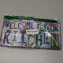Vintage Welcome To Our Kitchen License plate Wall Decor Metal Sign Tin Signs (11.8L" x 5.9W")