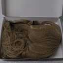 MAGQOO Ash Blonde Wigs for Women Girls Short Curly Wavy Fluffy Ash Blonde Wig Halloween Cosplay Costume Party Wig