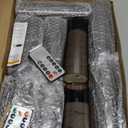 Flameless LED Candles with Timer 9 Pc Flickering Flameless Candles for Romantic Ambiance and Home Decoration Stable Acrylic Shell,with Embedded Star StringBattery Operated CandlesGrey