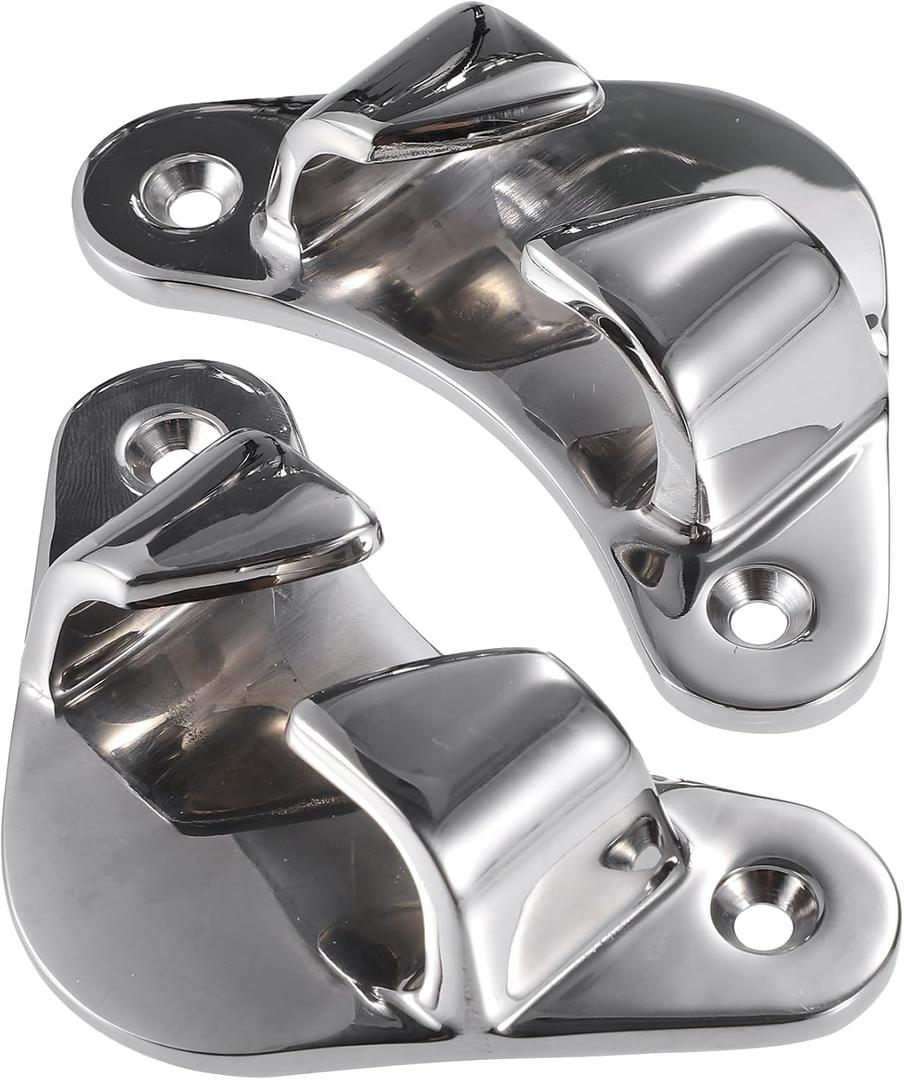 Boat Fairlead/Boat Angled Bow Chocks/Durable/Stainless Steel / 2 Pcs/Silver Tone/for Ship Yacht Boats