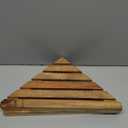 Wooden Corner Shower Shelf Triangular Corner Shelf Wooden Bathroom Shelf for Tiled Wall, 2 Pack Shower Corner Shelf, No Drilling Requied