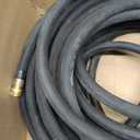 Flexon 5/8" x 100Ft Premium Rubber Garden Hose  Heavy-Duty, Commercial-Grade, All-Weather Flexibility, High Burst Strength, Crush-Proof Couplings, Kink-Resistant, Ideal for Landscaping and Job Sites