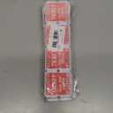 Pack of 4 L LIKED 200 Raffle Tickets, 50/50 Double Roll Tickets for Event, Raffles, Carnival, Door Prizes and Class Reward (Red)