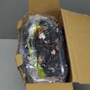 Bedsure Comforter Set Queen Size - Floral Bedding Comforter Set, 3 Pieces, 1 Soft Black Comforter and 2 Pillow Shams