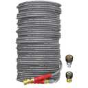 Pressure Washer Hose 150ft, 4200PSI 1/4 Inch Kink Resistant Power Washer Extension Hose, Flexible Heavy Duty Replacement Hose, Compatible with M22 14mm Fittings, High Tensile Wire Braid