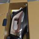 Rowenta Access Stainless Steel Soleplate Steam Iron with Retractable Cord, Powerful Steam Diffusion, Auto-Off and Anti-Drip, 1725 Watts, Black Clothes Iron, DW2459