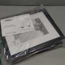 upsimples 8x10 Picture Frame Set of 5, Display Pictures 5x7 with Mat or 8 x 10 Without, Wall Gallery Photo Frames, Black