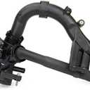 MITZONE Engine Coolant Thermostat compatible with 2015-2022 Mercedes Benz C180 C200 C350E E300 GLC250 300 350E SLC180 200 300 SLK 300 Replace A2742000115 2742003100