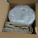 Waterproof Leather Dog Bed Crate Pad, Durable Brown Pet Mattress for Medium Dogs Pet Beds with Wipeable Covers, Easy to Clean Washable Mat for Cage 28"L x 19"W x 3"Th, brown