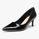 ZURIN Women's Pointed Toe Comfortable Stiletto Heels Closed Toe Dress Pumps Shoes for Wedding Work Office Business 2 1/2 inch Size 7