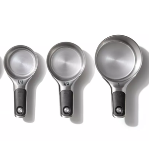 OXO Good Grips Set of 3 Stainless Steel Magnetic Measuring Cups  