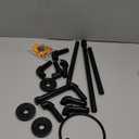 Bathroom Hardware Fixture Set Industrial Towel Bar Sets with Paper Towel Rack Wall Mount Hand Towel Holder Roll Ring Toilet Paper Holder and Pipe Robe Towel Holder Hanger for Farmhouse Home, 7 Pieces