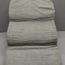 Dog Stairs & Steps for High Beds, 3 Steps High Density Foam Waterproof Dog Ramp for Small Dogs and Cats, Pet Stairs with Removable Washable Cover for Bed, Couch, Sofa and Car (H:16"), Gray