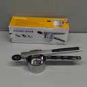 Large 15 oz Potato Ricer, Stainless Steel Fixed Disc Ricer for Making Mashed Potatoes,Easy to Clean and Dishwasher Safe, Suitable for Pumpkin, Sweet Potato, Baby Food.