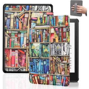 SCSVPN Case for 6.8'' Kindle Paperwhite 11th Generation & Signature Edition (2021 Release), Slim PU Leather Smart Cover with Hand Strap and Auto Sleep/Wake | NOT Fit 7'' Kindle/Colorsoft E-Reader SCSVPN Case for 6.8'' Kindle Paperwhite 11th Generation & Signature Edition (2021 Release), Slim PU Leather Smart Cover with Hand Strap and Auto Sleep/Wake | NOT Fit 7'' Kindle/Colorsoft E-Reader