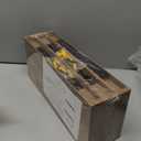 QEEIG Floating Shelves for Wall Bathroom Shelf Bedroom Kitchen Living Room Hanging Book Shelves Small Farmhouse Decor 16 inch Set of 3, Rustic Brown (015-BN3)