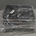 Wall - Mounted Black Plastic Display With a Transparent Cover 8.5"W x 11.5"L, Pack of 8