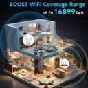 2026 WiFi Extender Signal Booster, New Gen Internet Booster for Home, 4X Faster, Covers up to 16,899 sq.ft, Wi-Fi Repeater with Ethernet Port, Wireless Long Range Amplifier, Easy Setup (White)