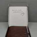 Photo Album 4x6 200 Photos, Genuine Leather Photo Albums with Writing Space with 30 Writing Paper, Travel Family Wedding Kids Graduation Ultrasound Baby Picture Album Scrapbook Photo Album (Simple)