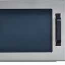 Panasonic NE-1025F Compact Light-Duty Commercial Microwave Countertop Oven with 6-Minute Electronic Dial Control Timer, Bottom Energy Feed, 1000W, 0.8 Cu. Ft. Capacity Silver