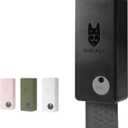 SVD.PET Dog Poop Bag Dispenser, Outdoor or Indoor Pet Waste Bag Dispenser Station, Wall Mount or Hanging with Strap. Easy to Refill Magnetic Cover (Black, Dispenser only)