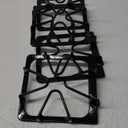 Hiorucet W10447925 Gas Stove Burner Grates Replacement for Whirlpool, Kenmore, Maytag, Amana, Inglis, Kirkland Stove Top, WPW10447925, W10333861A Grate Kit - Set of 4 for Whirlpool Gas Stove Parts.