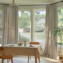 MAIHER Luxury Velvet Curtains 90 Inches Long Blackout 1 Panel, Camel Beige Pinch Pleat Curtains Panels for Sliding Glass Patio Door Living Room Bedroom 52 W x 90 L