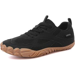 UBFEN Womens Barefoot Shoes Minimalist Zero Drop Wide Toe Box Sneakers | Laces Up, Lightweight, Breathable, Comfortable, Suitable for Walking, Tennis, Light Hiking, Trail Running, Casual, Daily Wear 8.5