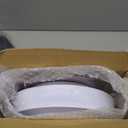 FLOWERCAT 60PCS White Plastic Plates - Heavy Duty White Disposable Plates for Easter Party/Wedding -serve for 30 guests Include 30PCS 10.25" & 30PCS 7.5" Plates for Party