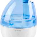 Cool Mist Humidifier for Bedroom,2L Small Humidifiers for Bedroom and Office,25dB Humidifier for Toy room and Plant,Last Up to 13H on Max Mist Setting (Light Blue)