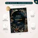 2 x Coloring Books for Adults Relaxation by Mindmellow  Stress Relief Coloring Book for Adults & Teens - Calming Designs to Inspire Creativity and Mindfulness - Coloring Books for Teens (XXL)