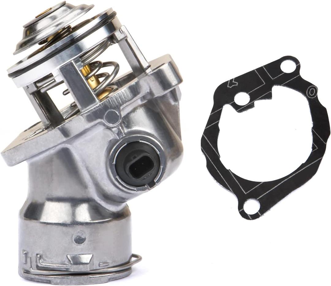 MITZONE Engine Coolant Thermostat compatible with 2007-2015 Mercedes Benz E550 G550 GL450 GL550 ML550 ML550 S550 Replace 902-5903 2722000515