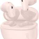 Edifier X1 Lite True Wireless Earbuds, Bluetooth 5.4 Earphones with 26 Hours Playtime Single Mic AI for Clear Calls, IP54 Sweat Resistant Low Latency Headphones Supports Fast Charging - Pink