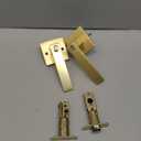 goldenwarm Exterior Door Lock Set Gold Front Door Lock Set, Heavy Duty Zinc-alloyed Front Door Handle and Deadbolt Set (1 Pack)