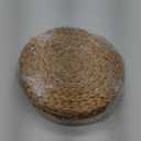 JEUIHAU Set of 8 Water Hyacinth Braided Placemat, 13 Inch Round Placemats Rattan Placemats, Natural Wicker Seagrass Rattan Placemats for Dining Table, Decoration
