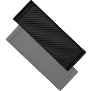 Atgestore DG61-00859A Reversible Griddle Replacement for Samsung Stove Parts Cast Iron Center Griddle Plate Samsung Gas Range NX58H5600SS NX58H9500WS Burner Flat Top Pan 1 Pack