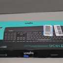 Logitech MK345 Wireless Keyboard and Mouse Combo with Palm Rest, 2.4 GHz USB Receiver, Compatible with PC, Laptop, Black
