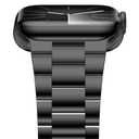 iiteeology Lightweight Stainless Steel Band Designed for Apple Watch Ultra 3 & Ultra 2, Series 1-11, 46mm, 45mm, 44mm, 42mm, Replacement iWatch Bands for Men & Women,Black