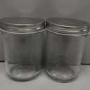 Showvigor 2 Pack Wide Mouth Mason Jars 16oz - Airtight Glass Canning Jars for Food Storage, Meal Prep, Overnight Oats, Pickling, Salad & Wedding Favors (Leak-Proof Lids)