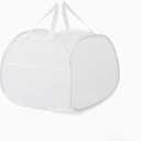 Mesh Popup Laundry Hamper, 90L, Collapsible Laundry Basket, Easy to Carry, Lightweight, Breathable, for Home, Laundry Room, Bedroom(White)