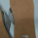 Quiksilver Carver Suede Flip Flops for Men, Arch Support Athletic Mens Sandals, Size 6 to 16 Thong Mens Slides (11, Grey/White/Grey)