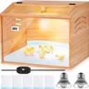 Brooder Box for Chicks, Chicken Chick Brooder Box 15.7×15.7×19.7 Inch