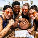 24 Pcs Basketball Party Favors Bulk, Basketball Glasses and Silicone Bracelet Sports Team Gift for Sport Party Awards Goodie Bag Fillers