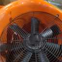 ExploreHorizon 16-Inch Heavy Duty Portable Exhaust Fan - 5500 CFM High Velocity Blower, 2-Speed Adjustable with 32ft Vinyl Hose - Ideal for Crawl Spaces, Attics, Basements, Workshops, Garage