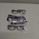 BLS BLUES Reading Glasses Men/Women, Eyeglasses, Blue Light Readers for Men/Women, Computer Eye Glasses, Cheaters, +1.75