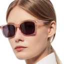 MARE AZZURO Outdoor Reading Sunglasses Women 0.50 0.75 1.00 1.25 1.50 1.75 2.00 2.25 2.50 2.75 3.00 3.25 3.50 3.75 4.00 (Pink, 1.50)