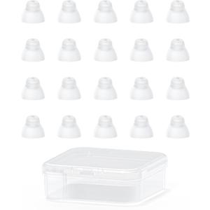 Hearing Aid Domes, Single Layer Umbrella-Shaped Ear Tips for ITC,CIC and RIC Hearing Amplifier Earplugs Replacement Accessories (Small 2pcs)